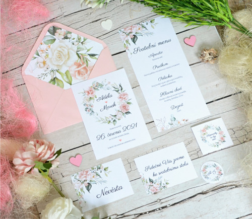Svatební oznámení Romantic — foto 2