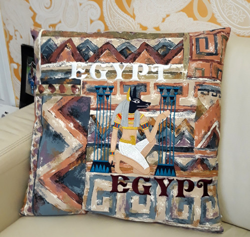 Vyšívaný polštář - Egypt — foto 4