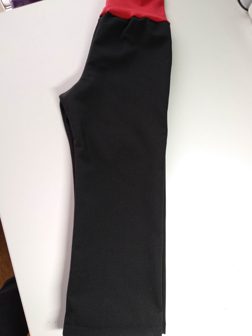 Zimní softshellové kalhoty černé — foto 2