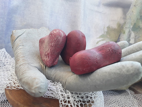 Srdce závěsné " Sada-purpurrot " — foto 6