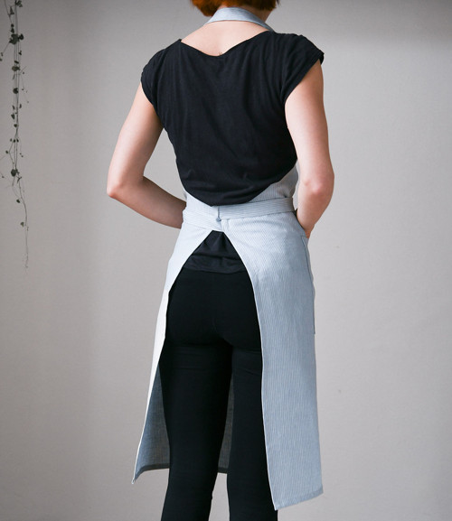 Zástěra Linen BlueStripe — foto 4