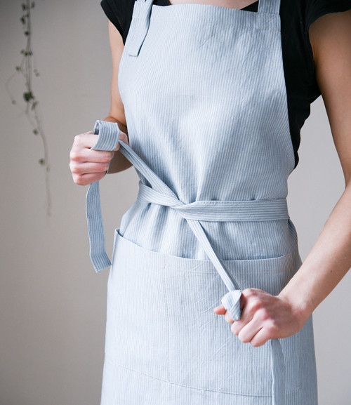 Zástěra Linen BlueStripe — foto 5