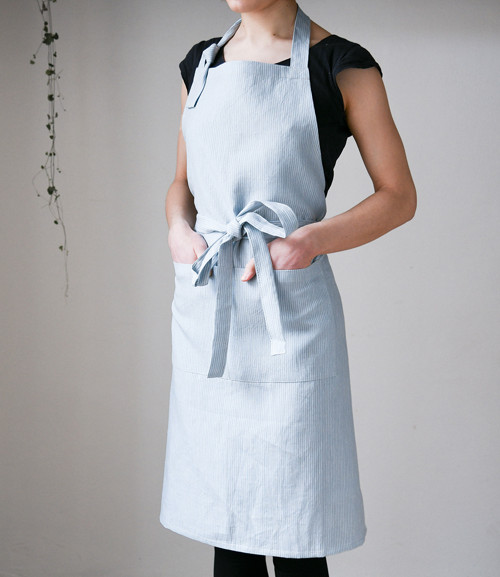 Zástěra Linen BlueStripe — foto 3