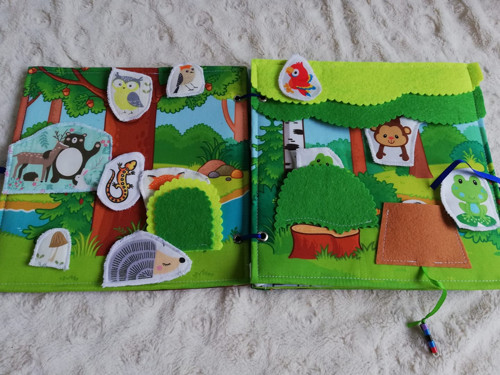 Quiet book s puzzle — foto 3