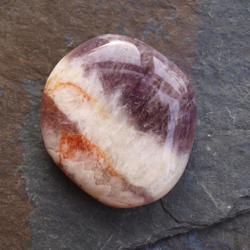Ametyst chevron, placka 42 x 39 mm — foto 2