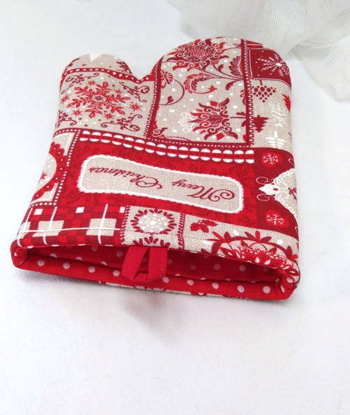 Chňapka vánoční patchwork — foto 4