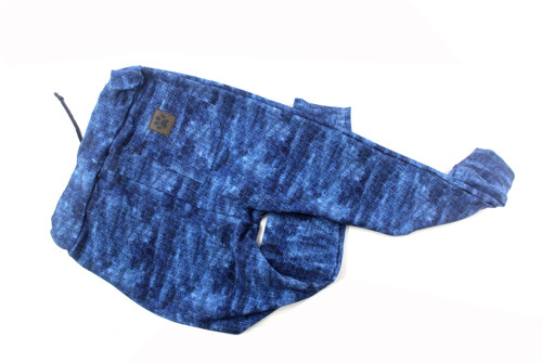 Dětké tepláky tmavě modrý jeans 3-5 let — foto 3