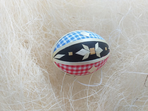 Kraslice textil+sláma — foto 5
