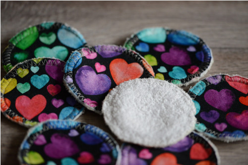 Odličovací tamponky barevná srdíčka — foto 2