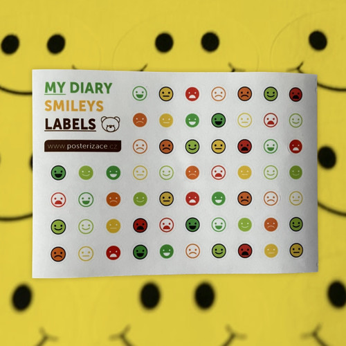 Diářové samolepky "Smileys" — foto 2