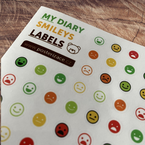 Diářové samolepky "Smileys" — foto 4