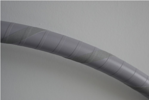 Obruč hula hoop šedá 95 cm REZERVACE — foto 3