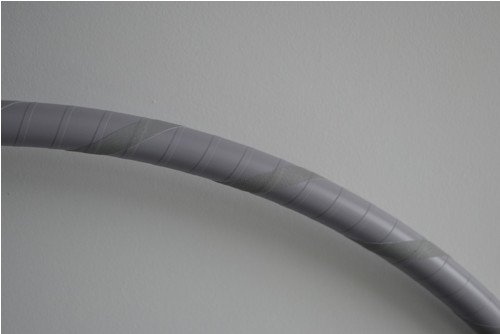 Obruč hula hoop šedá 95 cm REZERVACE — foto 2