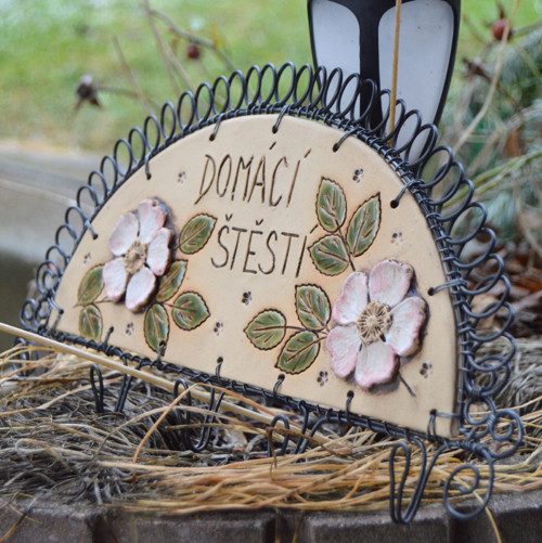 Věšák Šípkový Domácí štěstí. — foto 3
