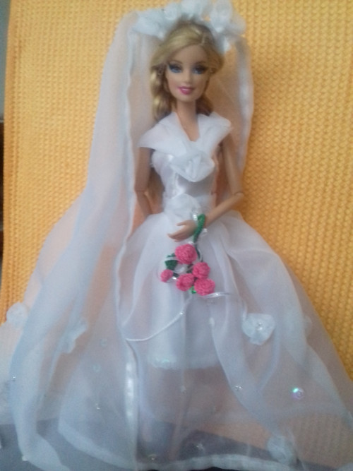 Svatební šaty pro Barbie 3v1 — foto 6