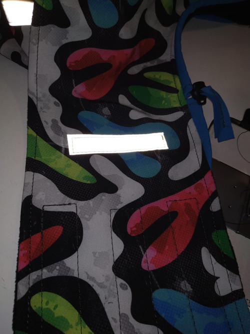 Barevný softshellový obleček pro psa 60 cm — foto 6