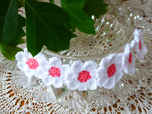 Háčkované kvítky — foto 5
