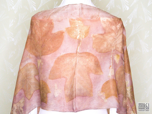Ecoprint šálka - Liriodendron — foto 3