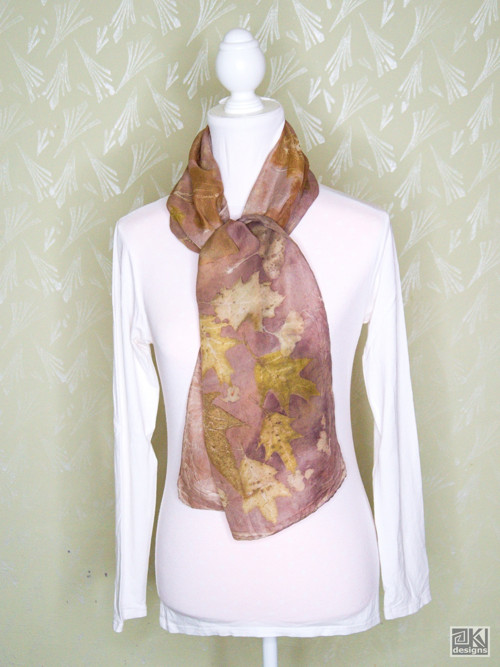 Ecoprint šálka - Liriodendron — foto 4