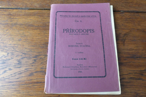 Přírodopis pro školy obecné, 1931 — foto 2