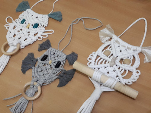 Macramé sova — foto 5