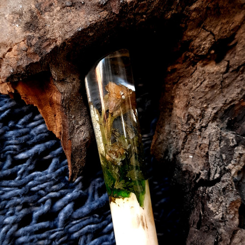 V objetí kapradiny - jehlice do vlasů — foto 4