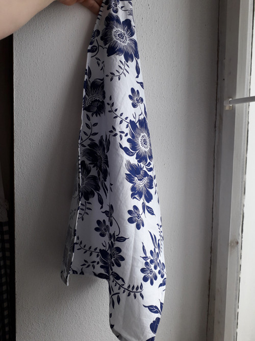 Bavlněné utěrky-modrý květ — foto 3