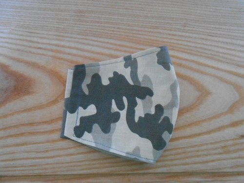 Rouška maskáčová khaki — foto 2