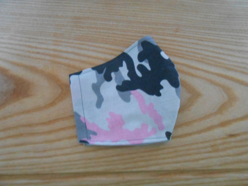 Rouška maskáčová růžová — foto 2