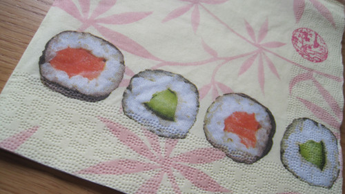 2x obrousek Sushi 33x33 — foto 2