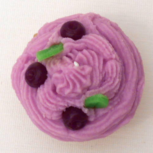 Svíčka borůvkový cupcake — foto 5