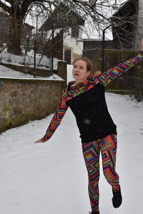 Legíny strakaté vel. XL-XXL — foto 2