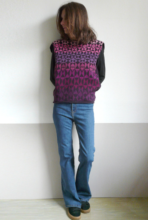 Fialová vesta — foto 6