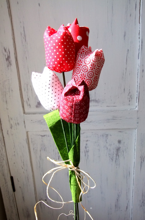 Tulipány látkové set č.4 — foto 3