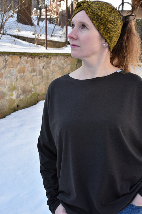UNI hnědé s melírem — foto 5
