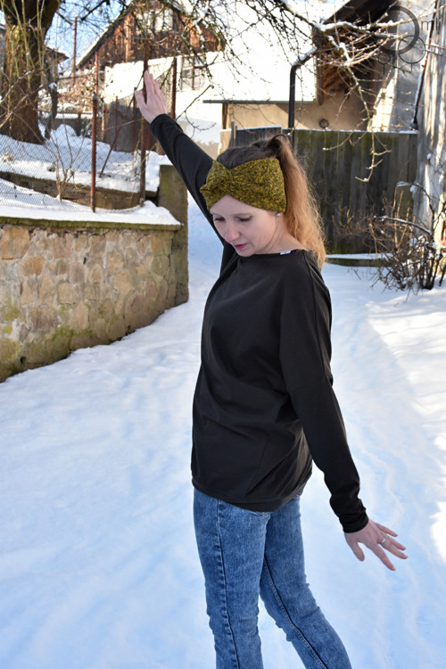 UNI hnědé s melírem — foto 3