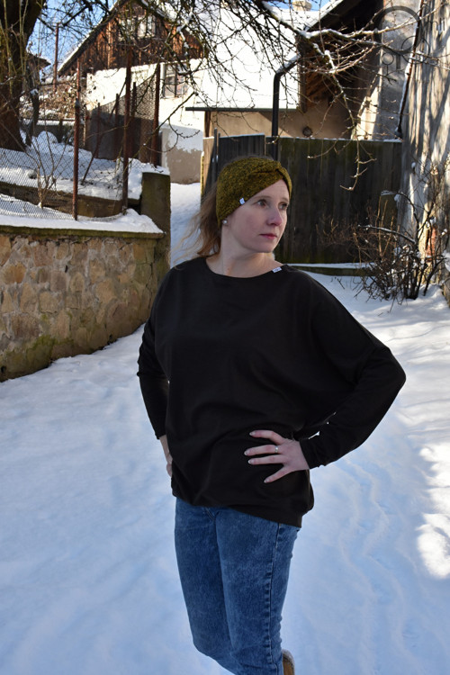 UNI hnědé s melírem — foto 4