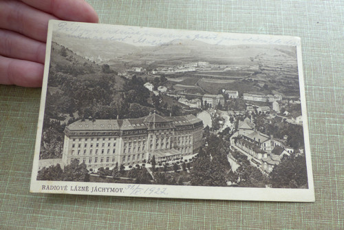 Pohlednice Lázně Jáchymov, 1927 — foto 3