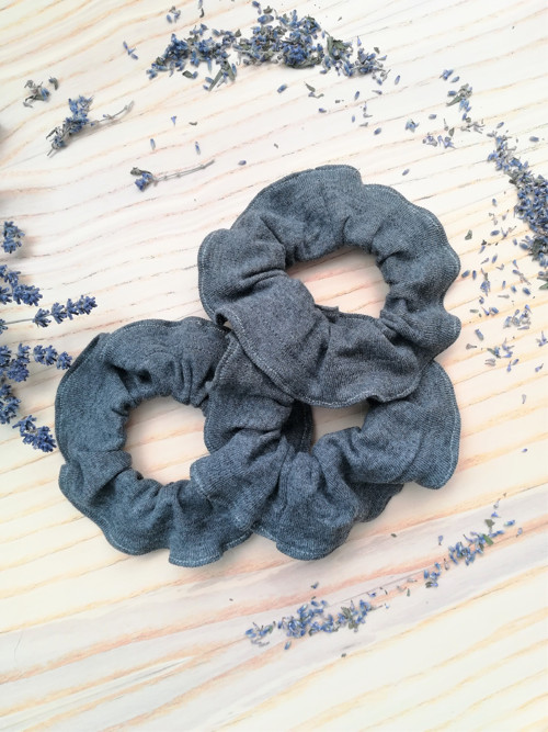 Gumička do vlasov - scrunchie — foto 3