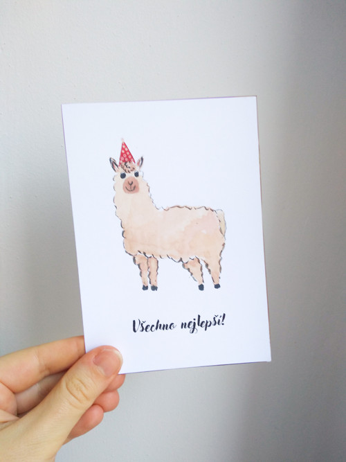 Přání s lamou — foto 2