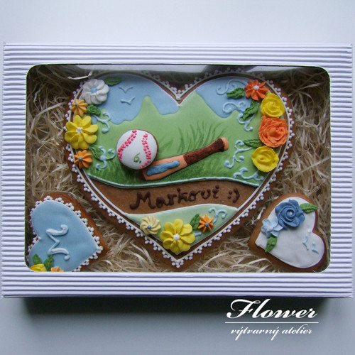 Perníčkový set baseball — foto 4