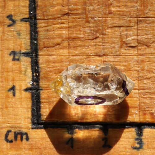 Nádherný herkimer enhydro — foto 3