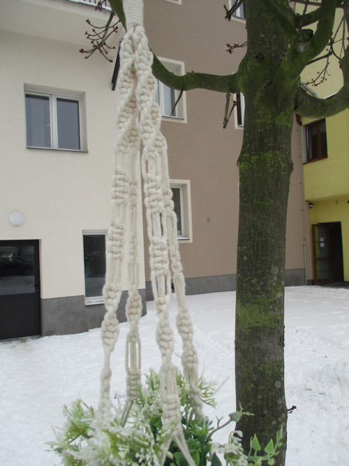 Závěsný květináč — foto 2