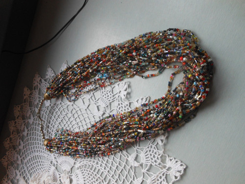 Boho korále barevné — foto 4