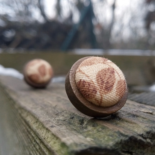 Náhrdelník Hnědé lístky — foto 4