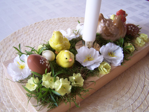 Dřevěný svícen — foto 3