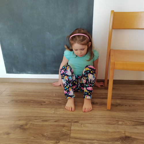 Unikátní nebesnilka dětské legíny — foto 3