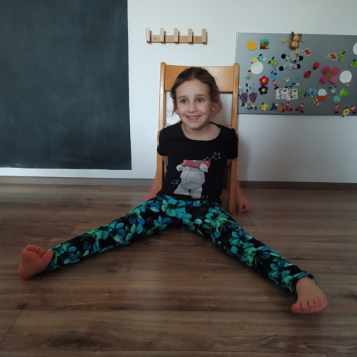 MĚSÍČNÍ KVĚT dětské legíny — foto 3