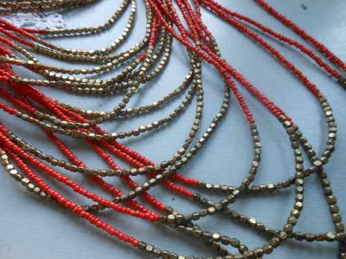 Etno, boho vintage korále — foto 2