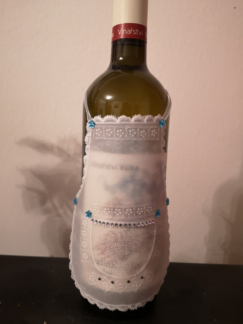 Košilka na lahev v modrém — foto 2